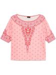 Блузка с принтом пейсли ETRO, розовый - фото
