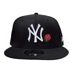 New Era Бейсболка унисекс черная, Black - фото 2