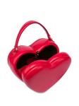 Moschino сумка-тоут в форме сердца, красный - фото 3