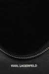 Кожаная сумка Karl Lagerfeld, черный - фото 3