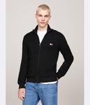 Свитер Tommy Jeans Slim Fit, черный - фото