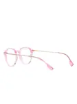 Очки в круглой оправе Alisson BURBERRY, розовый - фото 4