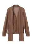 Кардиган Mango Cardigan, Brown - фото 5