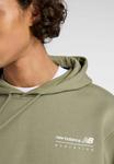 Худи New Balance GRAPHIC, Dark Olivine/Green - фото 4