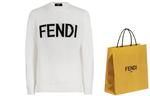 Свитер мужской белый FENDI - фото 3