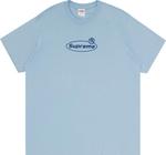 Футболка Supreme Warning Tee 'Dusty Blue', синий - фото 2