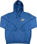 Футболка Supreme x Nike Half Zip Hooded Sweatshirt Blue, синий - фото