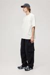 Футболка H&M Oversized Fit Cotton, белый - фото 5