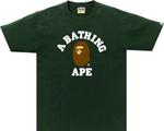Футболка BAPE College Tee 'Green', зеленый - фото 2