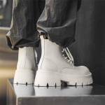 Мужские ботинки Cahhrrn X Martin Boot Men Beige V05 - фото 35