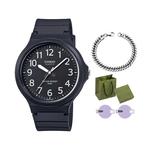 CASIO Часы Men YOUTH Black Watch MW-240-1BV - фото 7