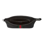 GUCCI Canvas One Shoulder Handbag Small Women's Black - фото 6