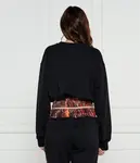 Толстовка Cropped fit Just Cavalli, черный - фото 3