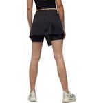 Юбка-шорты Y 3 с логотипом из сетки Y-3, черный - фото 6