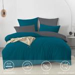 Комплект постельного белья Nesture, 2 предмета, 135х200/80x80 см, бензиновый/антрацит - фото 2