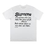 Футболка Supreme Person Tee 'White', белый - фото 3