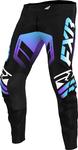 Штаны FXR Revo Comp мотокроссовые, черный/пурпурный - фото 2