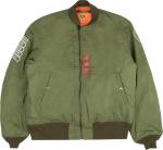 Куртка Human Made Flight Jacket 'Olive', зеленый - фото