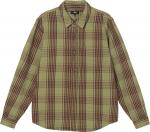 Рубашка Stussy Laguna Plaid Shirt 'Olive', зеленый - фото 2