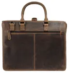 Портфель Bagan, натуральная кожа, коричневый - фото 4
