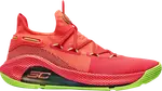 Кроссовки Under Armour Curry 6 Roaracle, красный - фото