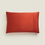 Наволочка Zara Home (300 Thread Count) Washed Sateen, красный - фото 4