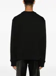 Толстовка с вышитым логотипом MSGM, черный - фото 4