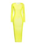 Платье-миди Fuzzi, лаймово-зеленый - фото