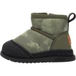 Детские утепленные ботинки для дошкольников EBMINI, зеленый - фото