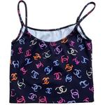 Майка женская Chanel, черный - фото