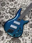 Бас-гитара Ibanez Bass Workshop SRMS720 Blue Chameleon с многомасштабной конструкцией - фото