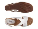 Kyarra Aster Wedge Сандалии Clarks, White - фото 7