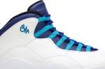 Кроссовки Air Jordan 10 Retro Charlotte Hornets, белый - фото 2