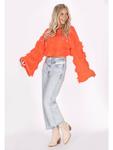 Пуловер IZIA, оранжевый - фото 2