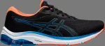 Кроссовки gel pulse 12 'black reborn blue' Asics, черный - фото
