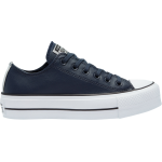 Кроссовки Converse Wmns Chuck Taylor All Star Platform Low Anodized Metals - Obsidian, синий - фото