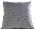 Декор подушка грета 45х45 см серый, серый - фото