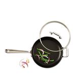 Универсальные крышки для сковородок диаметром 10 и 12 дюймов, набор из 2 шт All-Clad, серебряный - фото 2