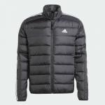 Куртка Adidas Essentials Three Stripes Light Down Jacket, черный - фото
