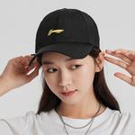 LINING Хлопковая бейсболка унисекс, Black Gold+Khaki - фото 6