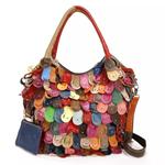 Кожаная сумка-трансформер из кожи павлина AmeriLeather AmeriLeather - фото 2