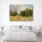 Картины на холсте Feeby Heuhaufen - I.Schischkin, зеленый - фото 2