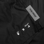 Шорты для плавания Off-White Logo Swimshorts 'Black/White', черный - фото 4