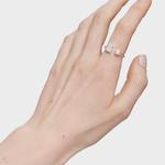 Кольцо Tous Sweet Dolls With Pearl, серебро - фото 6