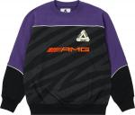 Толстовка Palace x AMG Technical Crew 'Black', черный - фото