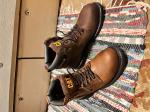 Рабочие ботинки Caterpillar Second Shift Steel Toe, темно-коричневые
