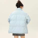 WARRIOR Пуховик унисекс Huichao Open Ended Smile Collection, Light Yellow - фото 8