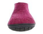 Слипперы Wool Shoe Rubber Outsole Glerups, клюква - фото 6