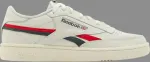 Кроссовки club c revenge 'chalk vector red' Reebok, белый - фото 2