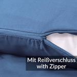 Наволочка ANRO LUNA, синий - 40 х 80 см - фото 2